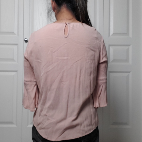 Pink Flowy Boho Shirt - Picture 5 of 6